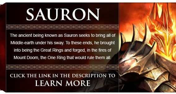 Sauron Movie Character