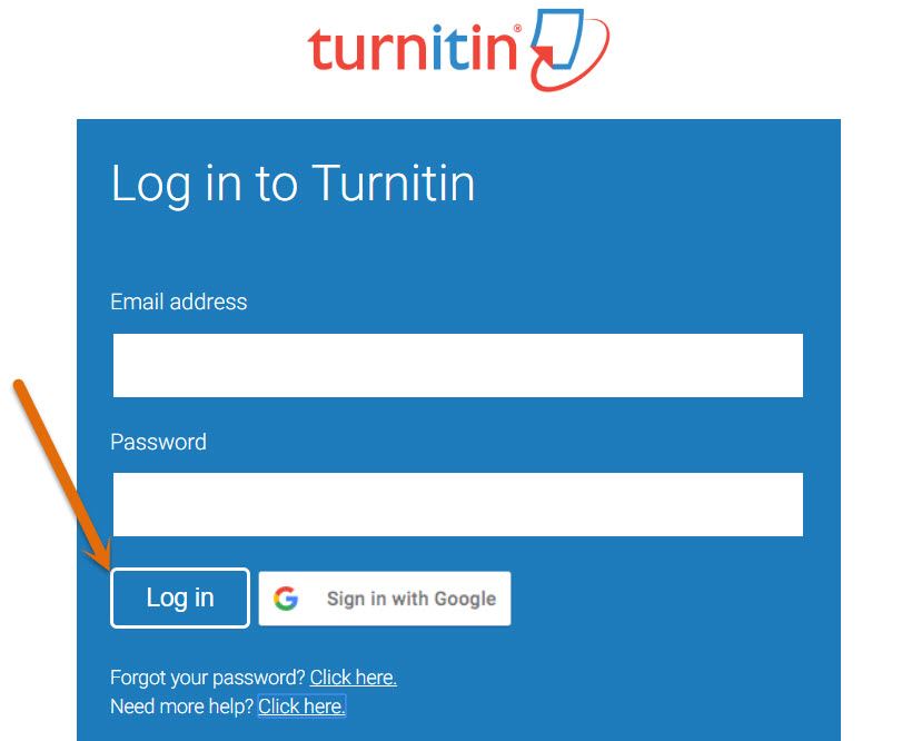turnitin com login